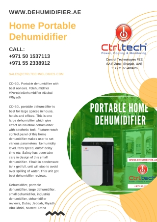 Portable dehumidifier cd 50 l with best dehumidifier reviews