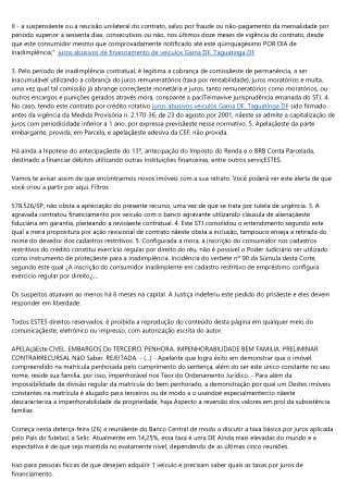 advogado especialista em juros abusivos Gama DF, Taguatinga DF 235