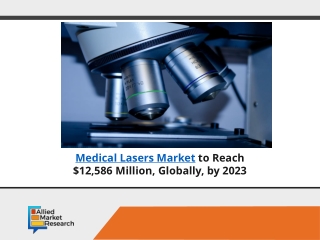 Medical Lasers Market on eye to reach $12.58 Mn, by 2023