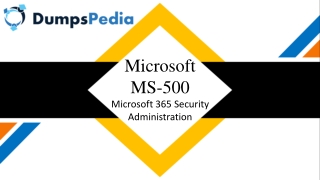 MS-500 Dumps Questions and Answers