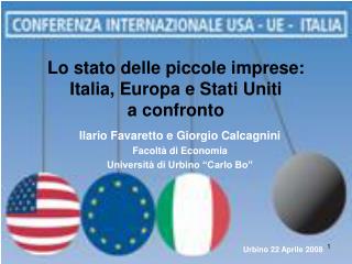 Lo stato delle piccole imprese: Italia, Europa e Stati Uniti a confronto