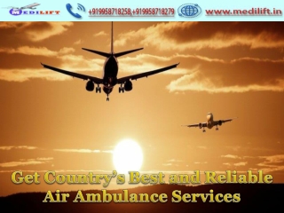 Get 24 Hours ICU Emergency Air Ambulance Services in Delhi