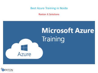 Best Azure Training in Noida