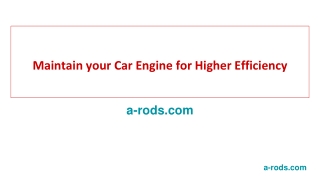 Maintain your car engine repair for higher efficiency