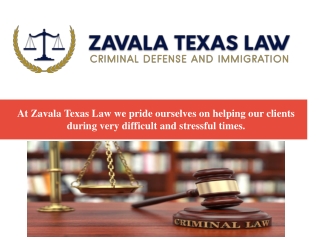 Choose One of Leading Attorneys in Houston | Zavala Texas Law