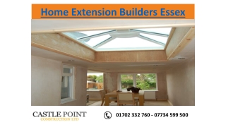 Home extension builders essex
