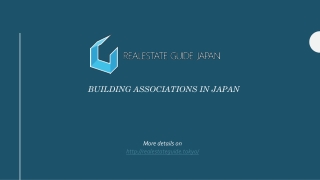 Building Associations In Japan