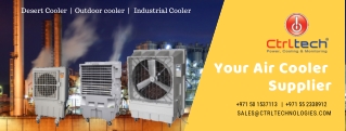 Air cooler Supplier in Dubai, UAE. Desert air cooler, outdoor air cooler, Industrial cooler fan in Abu Dhabi. #Cooler #A