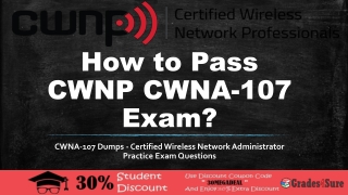 CWNP CWNA-107 Exam Question Answers