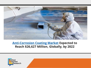 Anti corrosion coating market Value set to reach $26,627 Mn by 2022