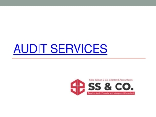 audit services