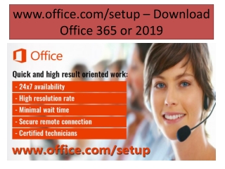 www.office.com/setup - Office Setup - Download and install Office 365 or 2019