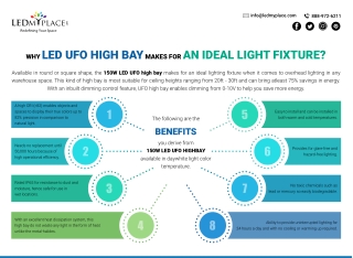 UFO 150W LED - Industrial LED Warehouse Lighting Solutions