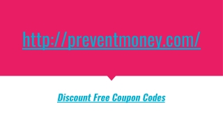 Discount Free Coupon Codes