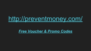 Free Voucher & Promo Codes