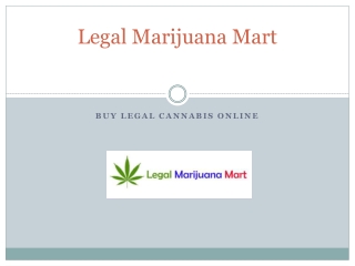 Buy Legal Cannabis Online