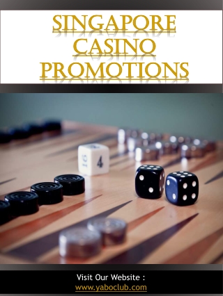 Singapore Casino Promotions