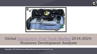 Automotive Fuel Tank Market Forecast, Trend, Analysis & Competition 2019-2025