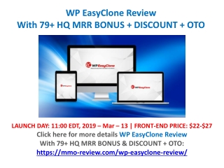 WP EasyClone Review