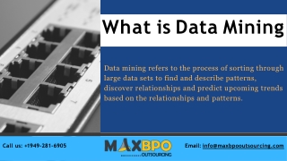 Data Mining Outsourcing Services