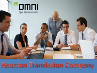 Choose the Best Translation Company in Houston