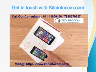 Android apps designers in Delhi - kitoinfocom