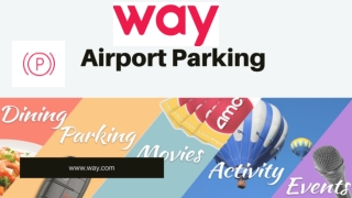 Way.com For Airport Parking Booking Online