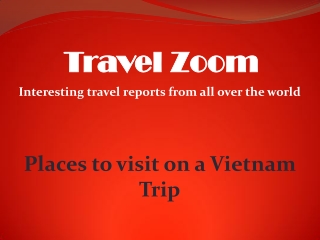 Visit on a Vietnam trip