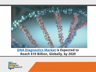 DNA Diagnostics Market to show $19 Billion, Globally, by 2020