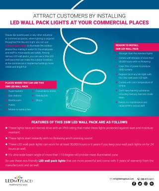 LED Wall Pack Fixture – LEDMyplace