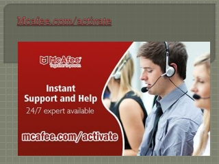 mcafee.com/activate - Download, Install And Activate McAfee