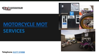 Motorcycle MOT in Essex