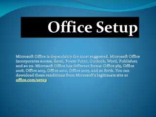 Office.com/setup Microsoft Office Antivirus