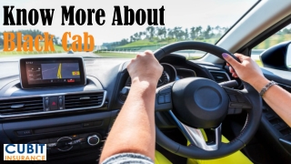 Know More About Black Cab