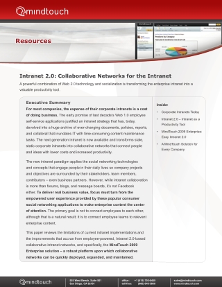 Mindtouch Collaborative Networks