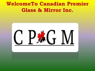 Glass Shower Installation Company Toronto, Glass Shower Installation Company Vaughan - www.cpgmvaughan.com