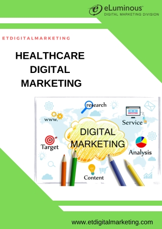 Healthcare Marketing Strategy - Etdigital marketing