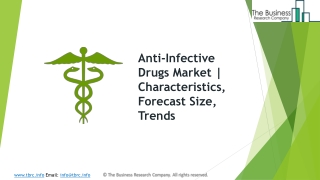 Global Anti-Infective Drugs Market | Characteristics, Forecast Size, Trends