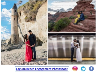 Laguna Beach Engagement Photoshoot