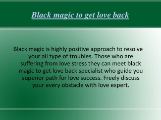 Love marriage spell specialist