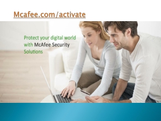 mcafee.com/activate - How do I download Install and Activate McAfee product key Houston