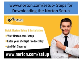 norton.com/setup - Steps for Activating the Norton Setup