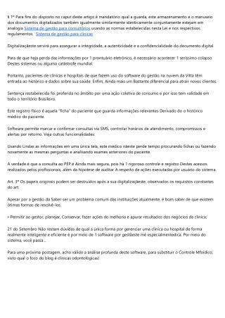 Sistema de gestão para clínicas e consultórios 849