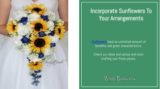 Use Bulk Sunflowers in Your Flower Arrangements