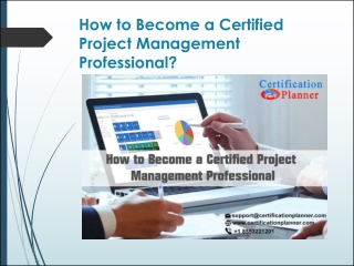 How to Become a Certified Project Management Professional