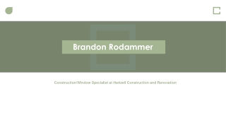 Brandon Rodammer - Experienced Professional From Orlando, Florida