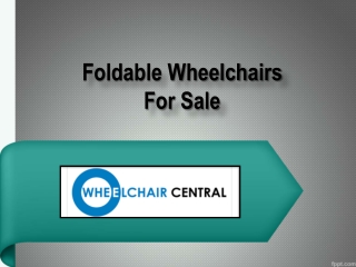 Foldable Wheelchairs For Sale , Buy Foldable Wheelchair Online – Wheelchair Central