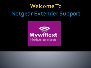 netgear extender support