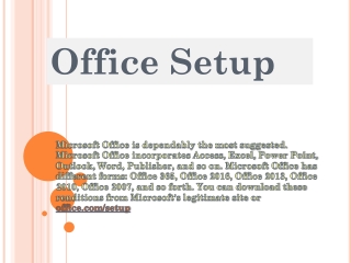 Office.com/setup Microsoft Office Antivirus