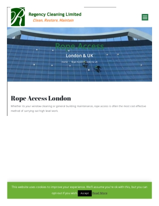 Rope Access London